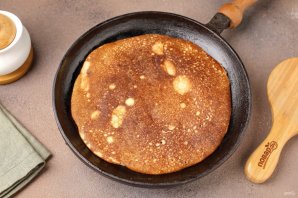 Блинчики на молоке толстые