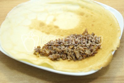 Блины с фаршем Блины с фаршем