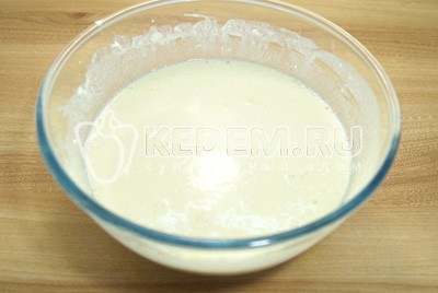 Блины с луком и яйцом