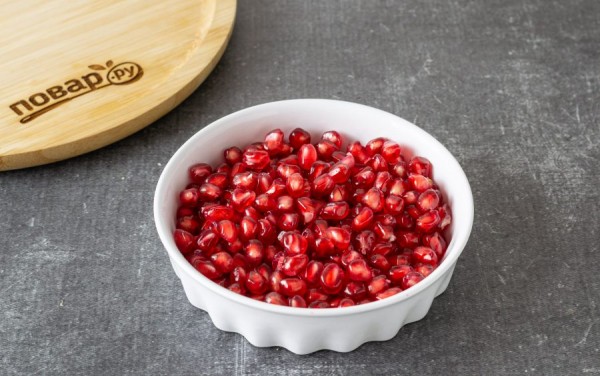 Быстрый способ почистить гранат без брызг Быстрый способ почистить гранат без брызг