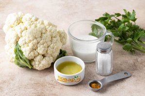 Цветная капуста с карри