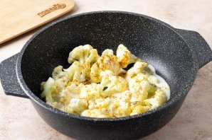 Цветная капуста с карри