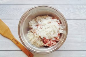 Фаршированные перцы на сковороде