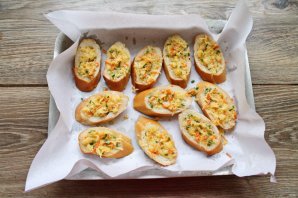 Гренки из багета