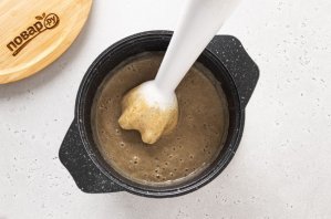 Грибной суп-пюре