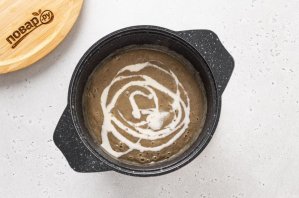 Грибной суп-пюре