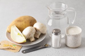 Грибной суп-пюре