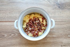 Картофельные зразы с беконом