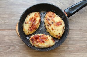 Картофельные зразы с беконом