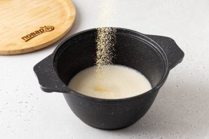 Каша из поленты на молоке Каша из поленты на молоке