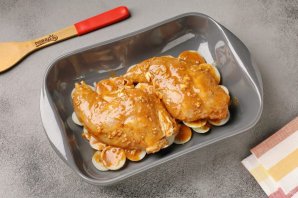 Кролик в соевом соусе с мёдом