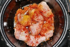 Куриные ножки с рисом в мультиварке