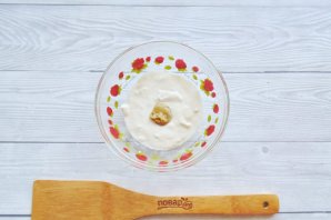 Минтай в горчичном соусе в духовке