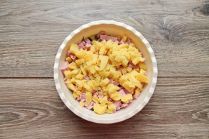 "Оливье" с оливками