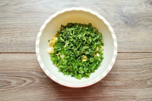 "Оливье" с оливками