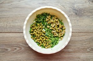 "Оливье" с оливками