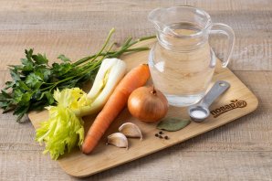 Овощной бульон простой