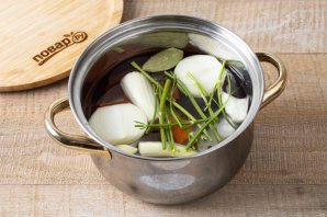 Овощной бульон простой