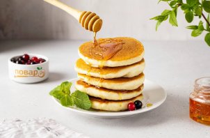 Панкейки из рисовой муки Панкейки из рисовой муки