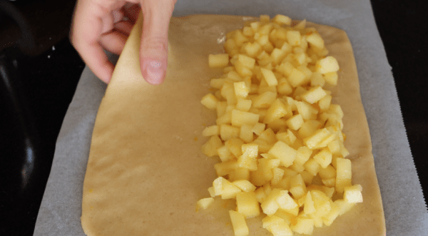 Печенье с яблоками, пошаговый рецепт с фото