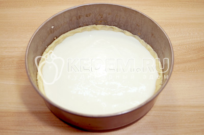 Песочный пирог с творогом Песочный пирог с творогом