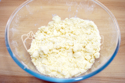 Песочный пирог с творогом Песочный пирог с творогом