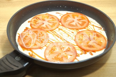 Пицца на сковороде за 5 минут Пицца на сковороде за 5 минут