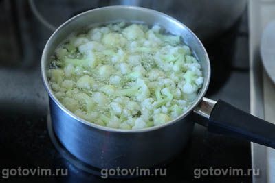 Салат из спаржи с цветной капустой и яйцом Салат из спаржи с цветной капустой и яйцом