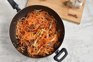 Салат с куриными желудками