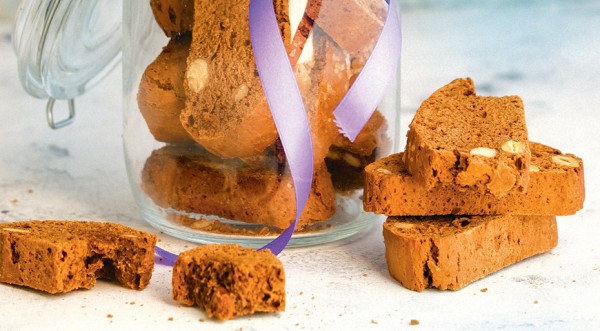 Шоколадные бискотти с солью, пошаговый рецепт с фото Шоколадные бискотти с солью, пошаговый рецепт с фото