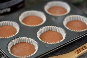 Шоколадные маффины на сметане Шоколадные маффины на сметане
