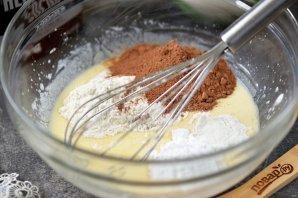 Шоколадные маффины на сметане Шоколадные маффины на сметане