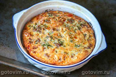 Смаженка с фаршем и сыром Смаженка с фаршем и сыром