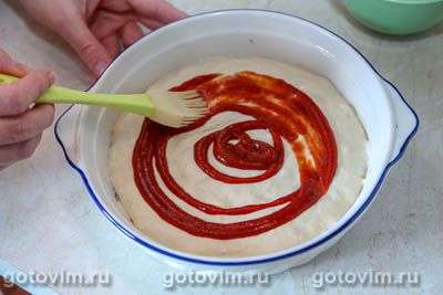 Смаженка с фаршем и сыром Смаженка с фаршем и сыром