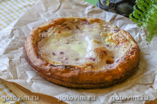 Смаженка с творогом и вареньем Смаженка с творогом и вареньем