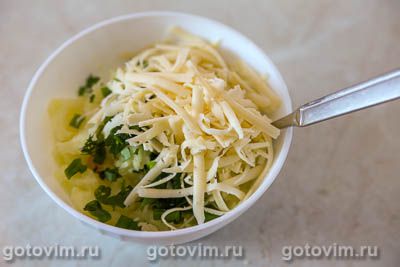 Смаженки с картошкой и сыром
