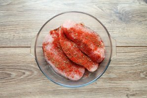 Стейк индейки по-мексикански