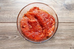 Стейк индейки по-мексикански