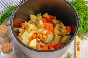 Суп из горбуши в мультиварке