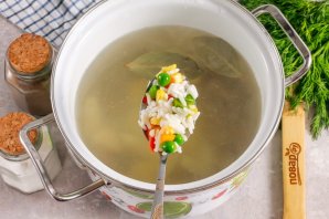 Суп из говядины с сельдереем