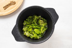 Суп-пюре с брокколи и плавленым сыром