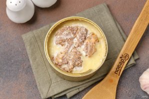 Суп с тушёнкой и вермишелью