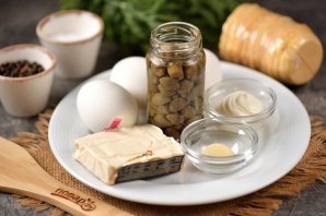 Тарталетки с яйцом Тарталетки с яйцом