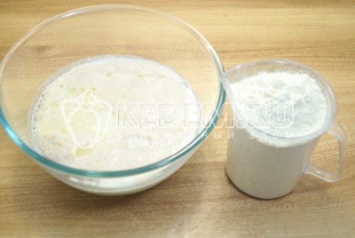 Тесто для пирожков на сухих дрожжах Тесто для пирожков на сухих дрожжах