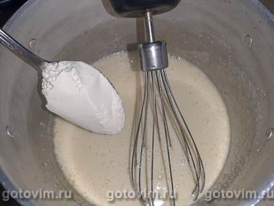 Торт медовик с заварным кремом Торт медовик с заварным кремом