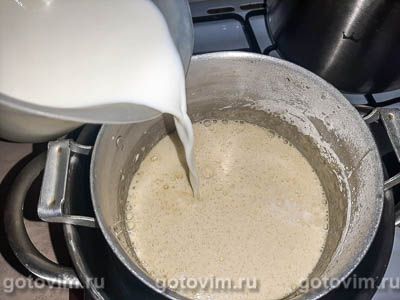 Торт медовик с заварным кремом Торт медовик с заварным кремом