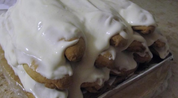 Торт Монастырская изба с вишней со сметанным кремом, пошаговый рецепт с фото Торт Монастырская изба с вишней со сметанным кремом, пошаговый рецепт с фото