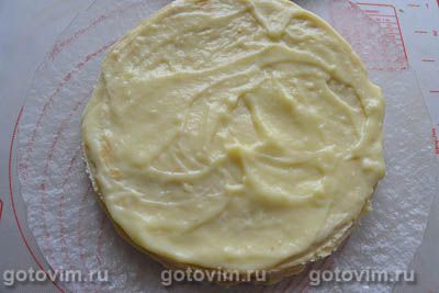 Торт «Наполеон» на сковороде с заварным кремом