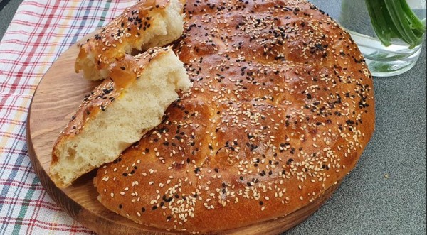 Турецкий хлеб , пошаговый рецепт с фото Турецкий хлеб , пошаговый рецепт с фото