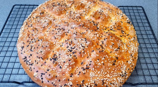 Турецкий хлеб , пошаговый рецепт с фото Турецкий хлеб , пошаговый рецепт с фото